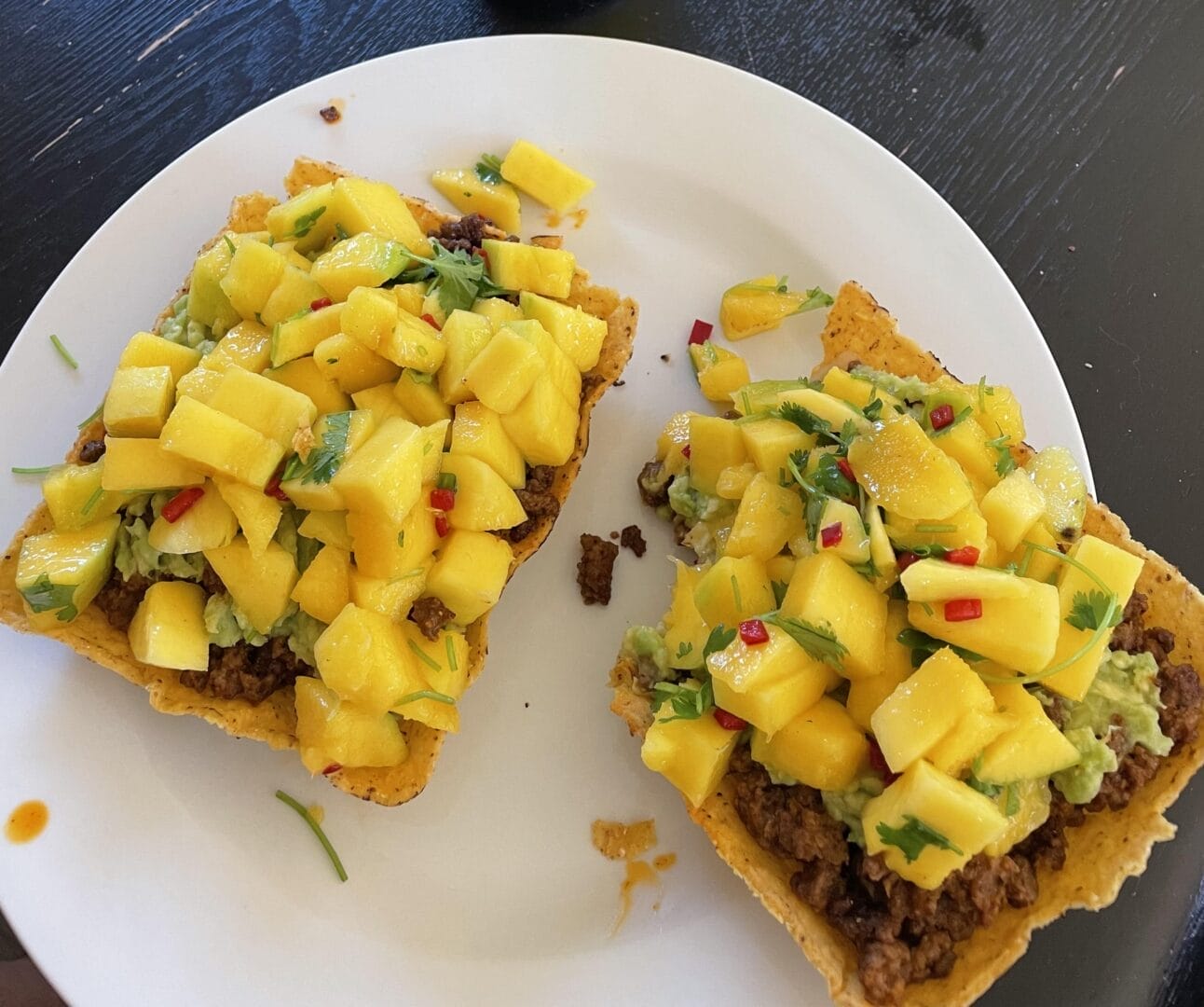 Mindful eating 1 mangotacos